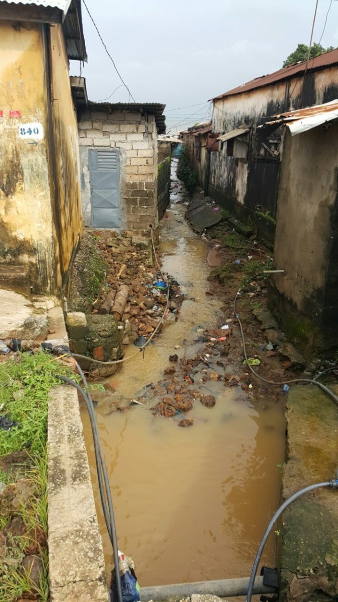 Dégâts des intempéries dans les habitations à Conakry - Pluie et inondation